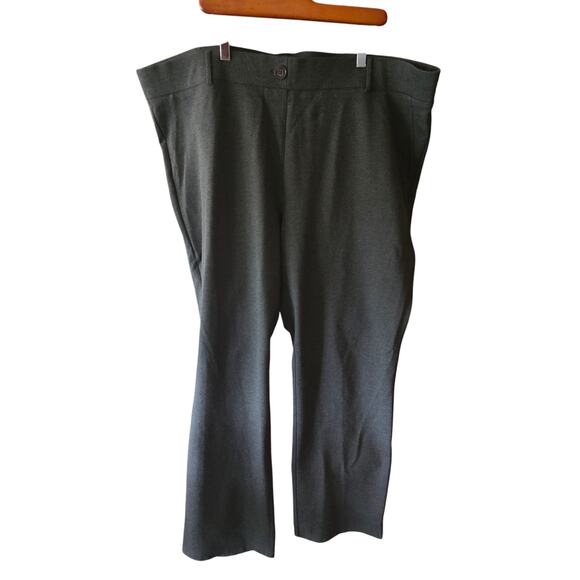 Betabrand Leggings 3x Womens Plus Size Black Straight Leg High Rise Stretch - Picture 1 of 6